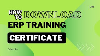 How to download CPWD ERP Training Certificate [upl. by Charlean]