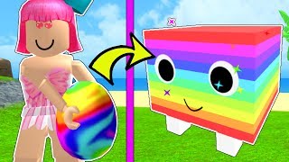 Roblox OVERPOWERED RAINBOW PET CHALLENGE  PET SIMULATOR 3 [upl. by Leiso339]