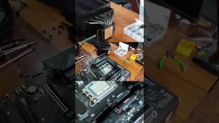 Noctua nhd15 chromaxblack Installation [upl. by Secilu]