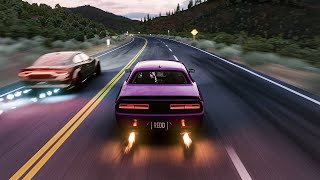 Dodge Challenger Hellcat and Dodge Charger SRT Hellcat  LAC  Assetto Corsa [upl. by Nary]