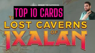 TOP 10 CARTE LOST CAVERN OF IXALAN mtgarena mtgita mtg [upl. by Ahsikel946]