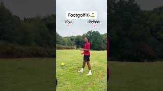 Footgolf ⚽️⛳️ vs myrotekk soccerlifestyle footballsoccer footballshorts football soccer [upl. by Karim]