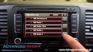 Volkswagen RNS 510 Nav amp DAB Review [upl. by Wesley844]