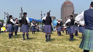 2023 Chicago Highland Games Grade 4 Medley  City of Dunedin Pipe Band [upl. by Carmita]