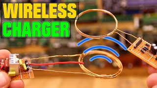 Wireless Charger  Theory amp Homemade Circuit [upl. by Yreved]