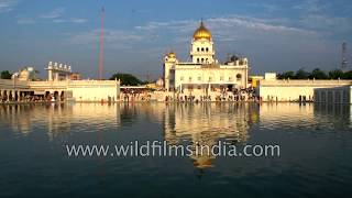 Gurudwara Bangla Sahib Sikhisms New Delhi stronghold [upl. by Weil433]