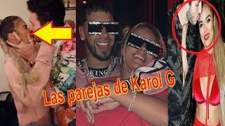 Las parejas de Karol G en su carrera musical [upl. by Blainey214]