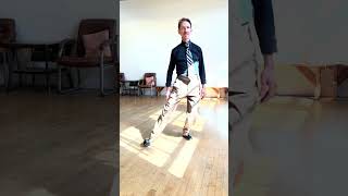 Slow Box Step for Argentine Tango  Improve Control and Balance [upl. by Noillimaxam611]