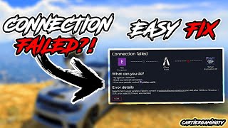 GTA RP  GRIZZLEYWORLDRP  HOW TO FIX FIVEM CONNECTION ERROR FAILED WORKS IN ALL SERVERS‼️ [upl. by Eillod]