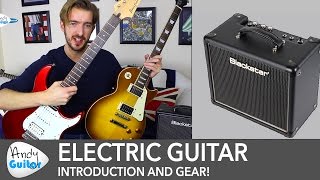 Beginners Guide To Electric Guitar Gear  Guitars Amps amp Pedals [upl. by Erlin]