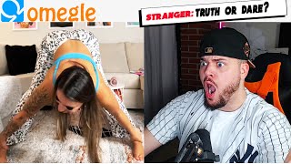 OMEGLE IS THE NEW HUB😯 TRUTH OR DARE [upl. by Eizus]