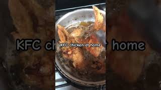 I made KFC chicken at home howto easyfoodtomakeathome food [upl. by Aicinoid]