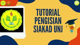 Tutorial Pengisian Siakad UNJ [upl. by Hindorff]