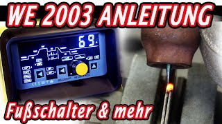 WE 2003 Bedienungsanleitung Fußschalter amp mehr [upl. by Corvin115]