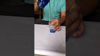 Water and string experimentcohesion adhesion easy experimentscience youtubeshorts diyprojects [upl. by Ablasor]