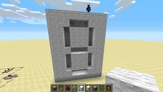 How to Make a 7 Segment Display in Minecraft [upl. by Cairns]