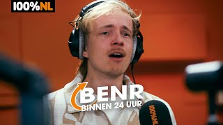 BENR maakt binnen 24 uur emotioneel nummer over Vaderdag 🧡  100 NL [upl. by Slavic]