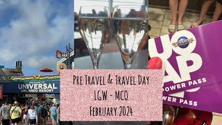 Edited Pre Travel Day amp Travel Day LGW to MCO Terminal C British Airways [upl. by Taylor]