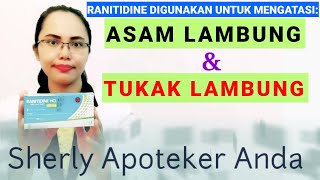 Obat Asam Lambung Dan Tukak Lambung  RANITIDINE [upl. by Livingstone]