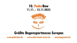 10 Paderbow Bogensportmesse 1112112023 Offizieller Messefilm Nr 1 in Europa [upl. by Alexina]