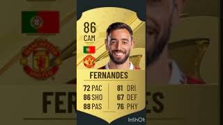 Bruno Fernandes fifa évolution 2125 [upl. by Calendre162]