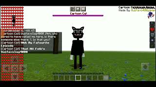 Minecraft Morph Cartoon Cat Cheminex Old Model Skills [upl. by Kcirred]