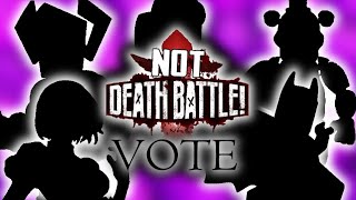 NOTDeath Battle Episode Vote 30000 Subscribers Special [upl. by Ripley]