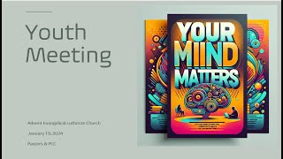 Your Mind Matters  Youth Meeting Telugu  మీ మైండ్ మేటర్స్ [upl. by Aihsilat888]