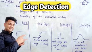 Edge detection in digital image processing  Lec33 [upl. by Akienom]