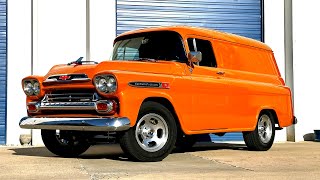 1959 Chevy Apache Panel Truck For Sale [upl. by Alben]