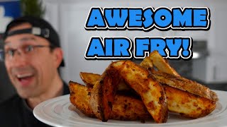 How to Make Perfect Air Fried Potato Wedges with a Ninja Foodi Pressure Cooker [upl. by Lightman710]