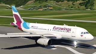 EUROWINGS A319 ALPNACH TO BUOCHS [upl. by Emily201]