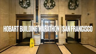 Elevator Marathon  Hobart Building  San Francisco [upl. by Mecke382]