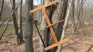 Make A Bushcraft Bucksaw [upl. by Adniled]