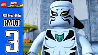 LEGO Marvel Super Heroes 2 Walkthrough PART 3 PS4 Pro No Commentary  1440p HD ✔ [upl. by Alphonsa]