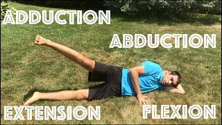 Hip Mobility Exercises  AdductionAbduction FlexionExtension  How to Stretch [upl. by Nauqad71]