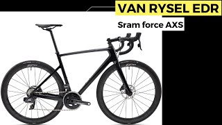 VAN RYSEL EDR cf sram force axs etap 📍 karbónové kolesá ZIPP  sram force AXS etap  decathlon [upl. by Irma]