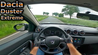 2022 Dacia Duster Extreme Blue dCi 115 4x2  POV test drive [upl. by Niwrek]