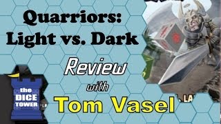 Quarriors Light vs Dark Review  with Tom Vasel [upl. by Bodwell]