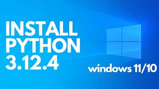 How to Install Python 3124 on Windows July 2024 Release [upl. by Inoue253]