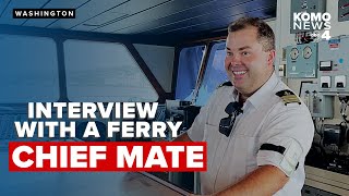 Washington State Ferries Chief Mate explains what it takes to be at the helm of a ferry [upl. by Neraj]