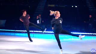 Kaitlyn Weaver Andrew Poje Kaetlyn Osmond  TTYCT Rehearsal [upl. by Nylra]