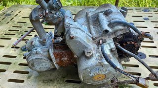 RESTORE and REPAIR old HONDA 110cc ENGINE  Restoration channel [upl. by Maurizia]