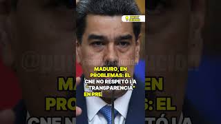 MADURO EN PROBLEMAS EL CNE NO RESPETÓ LA “TRANSPARENCIAquot EN LAS PRESIDENCIALES CONCLUYE LA ONU [upl. by Ecilayram439]