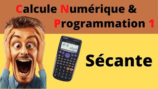 La méthode de la sécante explicationexemple شرح بالعربية Casio خدعة رائعة جدا [upl. by Eeryn]