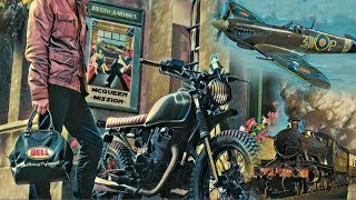 THE McQUEEN  MISSION Honda CD250 Custom scrambler by wwwtwinthingcouk [upl. by Trini]