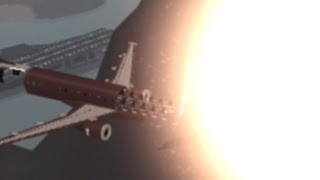 AF6 Redberry Fly roblox plane crash [upl. by Nennek]