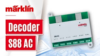 Märklin Decoder S88 AC Rückmeldemodul 60881  Anschluss und Funktionen [upl. by Airalednac711]