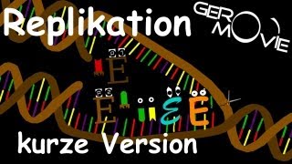 DNAReplikation Biologie GeroMovie kurze Version [upl. by Turnheim402]