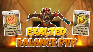 Wizard101 Exalted Balance PvP 4 Quick Match 1v1 [upl. by Ylatfen121]